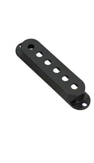 Fender Stratocaster Single Coil Siyah Tek Manyetik Kapağı - 1