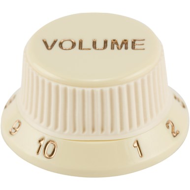 Fender Stratocaster® Soft Touch Guitar Knobs Set Aged Whıte - Thumbnail