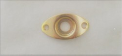 Fender Ferrule Stratocaster Stil Gold Jack Plate - 3
