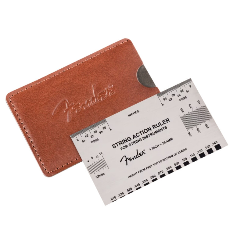 Fender String Action Gauge Paslanmaz Çelik Tel Yüksekliği Ölçüm Cetveli - 1