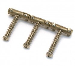 Pure Vintage '64 Telecaster® Threaded Bridge Saddle Kit - 4