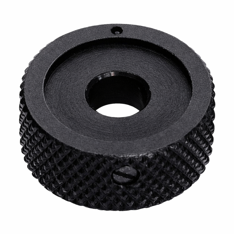 Fender USA Vintage ’62 Jazz Bass Lower Concentric Control Knob – Black - 1