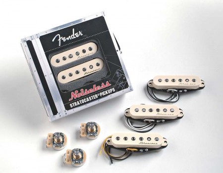 Fender - Fender Vintage Noiseless Stratocaster Pickups Aged White Set of 3 Manyetik Seti