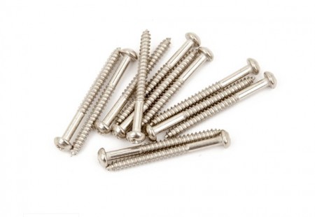 Fender Pure Vintage Bass Pickup Mounting Screws 4 x 1 1/4 12 Bas Manyetik Vidası - Thumbnail