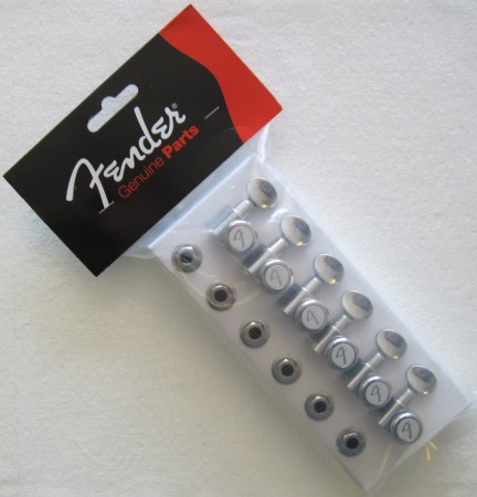 Fender Vintage Chrome Locking Guitar Tuners - 3