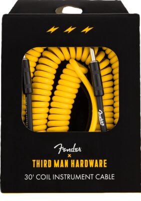 Fender x Third Man Hardware 30 ft Spiral Enstrüman Kablosu-9 Metre - 1