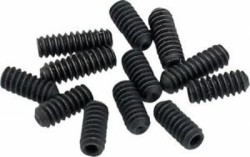 Fender Saddle Height Adjust Screws American Std Dlx '86-'07 (4 kısa 8 uzun) Blk (12)