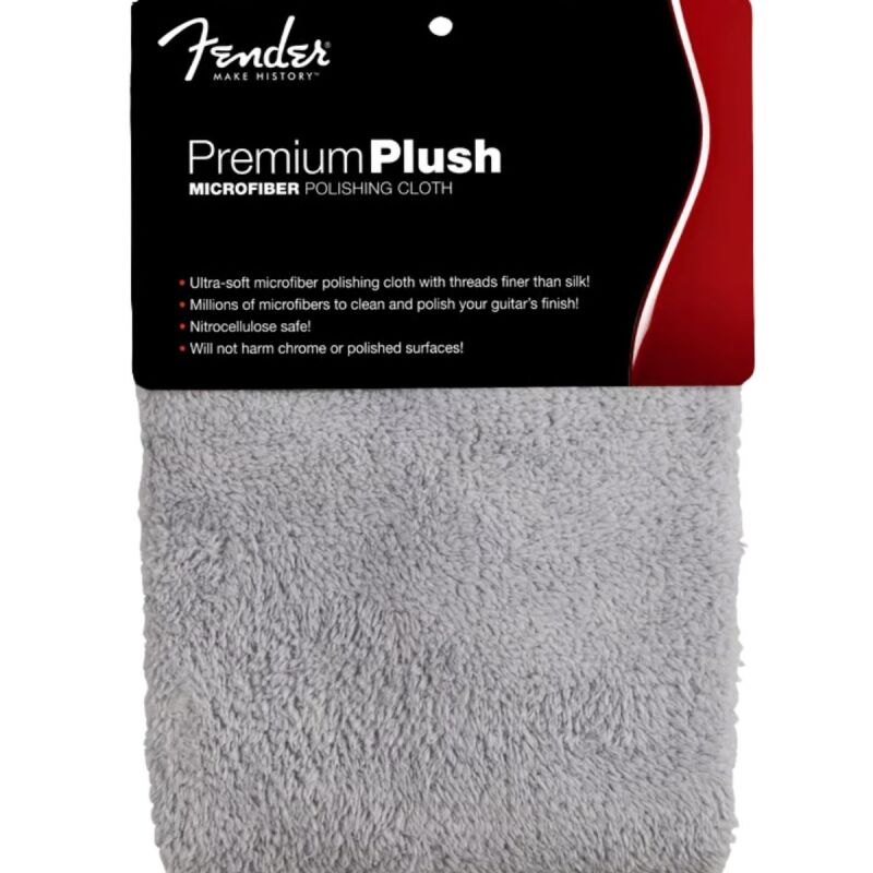 Fender Premium Plush Mikrofiber Gitar Temizleme ve Parlatma Bezi - 1