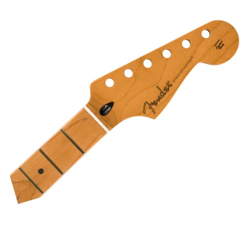Satin Roasted Maple Stratocaster® Neck, 22 Jumbo Frets, 12