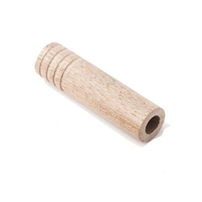 Truss Rod Cavity Plugs, Walnut, Grooved, Drilled (2) - 2