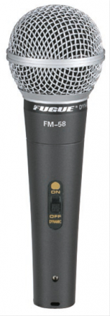  - Fugue FM-58 Mikrofon Kablolu Dinamik Tek Yönlü 600 OHM