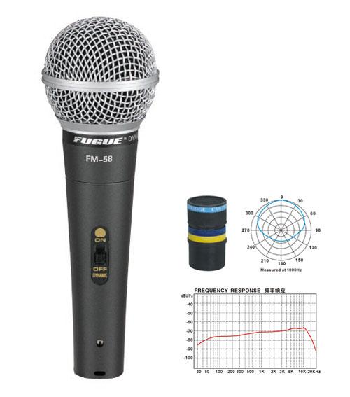 MİKROFON KABLOLU DİNAMİK TEK YÖNLÜ 600 OHM - 2