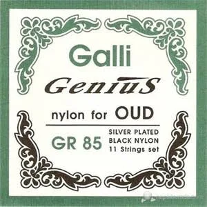 Galli - Galli GR-85 Siyah Naylon Ud Teli