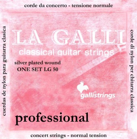 Galli - Galli LG-50 Normal Tension Klasik Gitar Tel Takımı