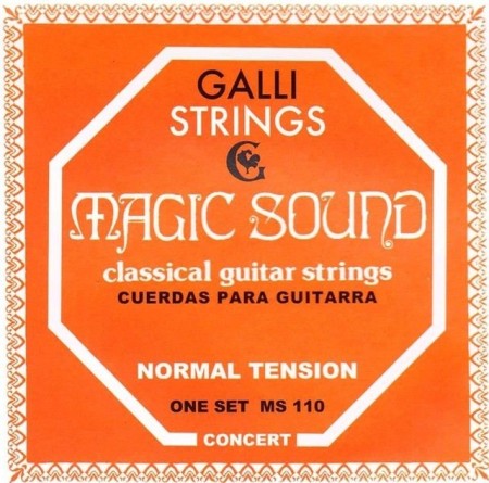 Galli - Galli MS110 Magic Sounds Normal Tension Klasik Gitar Tel Takımı