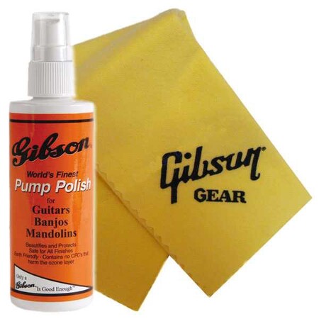 Gibson Gövde Cilası ve Temizlik Bakım Bezi - Thumbnail