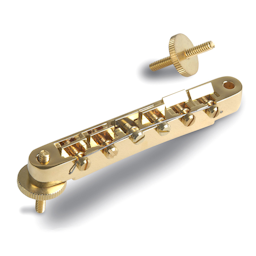 Gibson PBBR-020 ABR-1 Tune-O-Matic Gold Bridge - Thumbnail