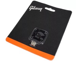 Gibson PRJP-010 Jack Plate (Siyah Plastik) - Thumbnail