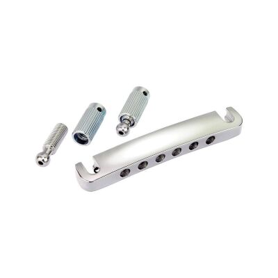 Gotoh 510FA Chrome Guitar Tailpiece - 4