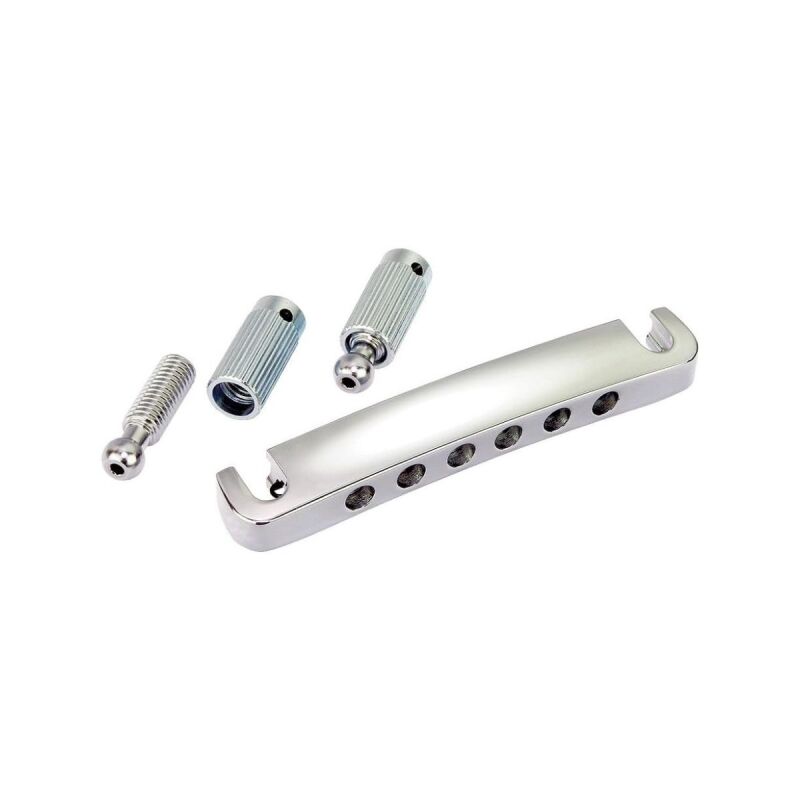 Gotoh 510FA Chrome Guitar Tailpiece - 4