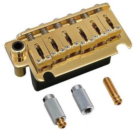 Gotoh - Gotoh 510T-FE1 Strat Stil Gold Tremolo Köprüsü