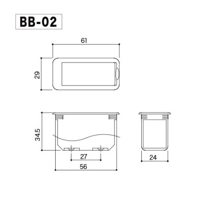 Gotoh BB-02 9Volt Ekolayzer Pil Kutusu - Thumbnail