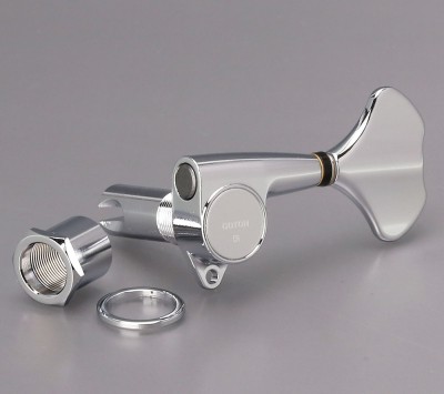 Gotoh - Gotoh GB707C Tek Sıra Sağ Dizilim Bas Gitar Burgu Takımı Chrome 