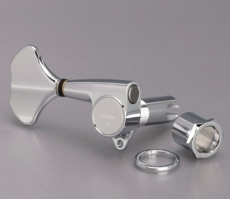 Gotoh GB707LC Tekli Bas Gitar Burgu Sol Chrome - Gotoh