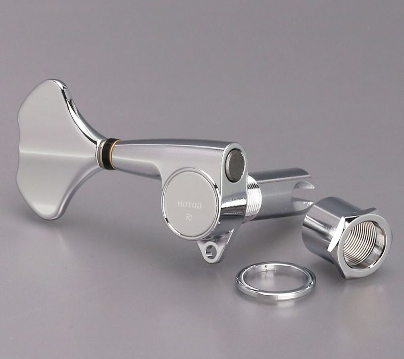 Gotoh GB707LC Tek Sıra Sol Dizilim Bas Gitar Burgu Takımı Chrome - 1