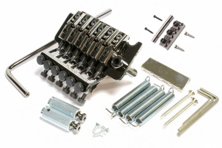 Gotoh GE1996T/GHL2-CK Cosmo Black Floyd Rose Tam Set - Thumbnail