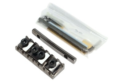 Gotoh GLN-7-CK 7 Telli Elektro Gitar 48mm Chrome Locking Nut-Kilitli Üst Eşik Cosmo Black - 3