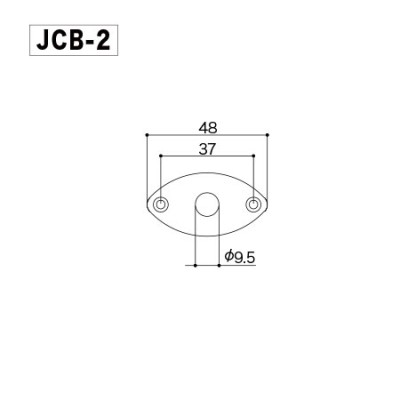 Gotoh JCB-2 Cosmo Black Jack Plate - Thumbnail