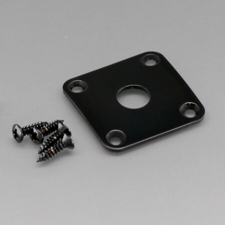 Gotoh JCB4B Black Metal Jack Plate - Thumbnail