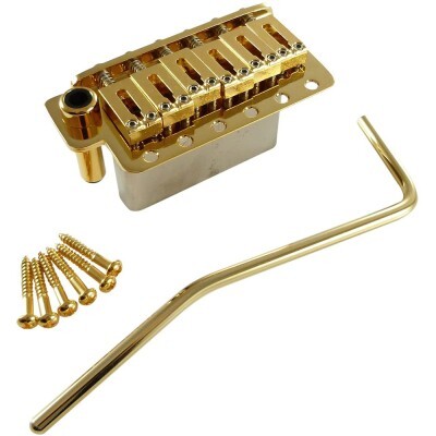 Gotoh NS510TS-FE2-GG Elektro Gitar Tremolo Köprü Seti-Çelik Blok - 3