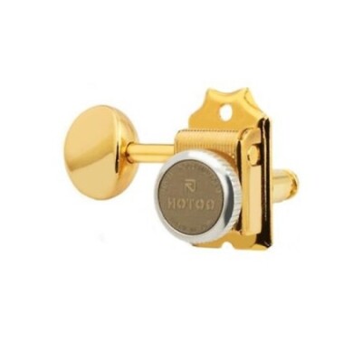 Gotoh SD91-05ML-MGT Gold Solak Tek Sıra Kilitli Vintage Elektro Gitar Burgu Takımı - 4