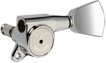 Gotoh SG381-04 Chrome 6 Sıra Elektro Gitar Burgu Takımı - Gotoh