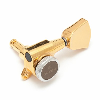 Gotoh SG381-MGT-04-GG Lale Kafa 3+3 Akustik & Elektro Gitar Kilitli Burgu Takımı - Gotoh