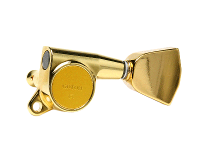 Gotoh SG381-04-GG Lale Kafa 3+3 Akustik & Elektro Gitar Burgu Takımı - Gotoh