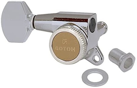 Gotoh SG381-MGT 6 Dizilim Solak Kilitli Elektro Gitar Burgu Takımı - Gotoh