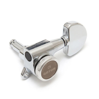 Gotoh SG381 MGT-AB20 Chrome Kilitli 3+3 Akustik Gitar Burgu Takımı - Gotoh