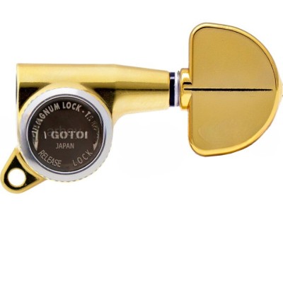 Gotoh SG381-MGT AB20 GG Kilitli 3+3 Akustik & Elektro Gitar Burgu Takımı - Gotoh