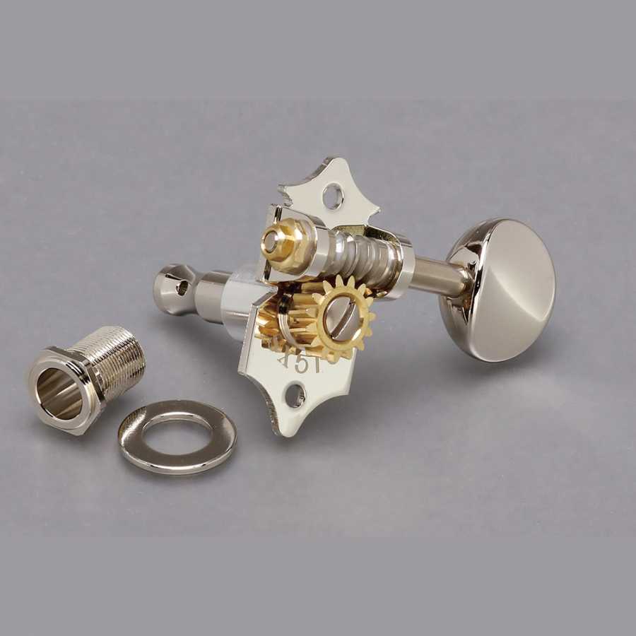Gotoh SXN510-05M-C 3+3 Krom Gitar Burgusu - 1
