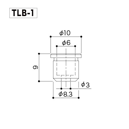 Gotoh TLB-1AGC Mat Nikel Guitar String Ferrule-Tel Yüzüğü (6'lı Set) - Thumbnail