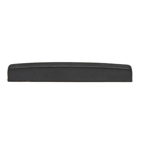 Graphtech Black Tusq Xl Fender Style Flat Bottom Blank Gitar Üst Eşik - Thumbnail