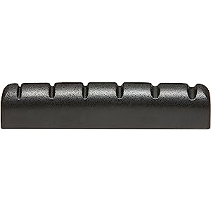 Graphtech PT-6143-00 Black Tusq XL 43mm Elektro ve Akustik Gitar Üst Eşik - Graph Tech