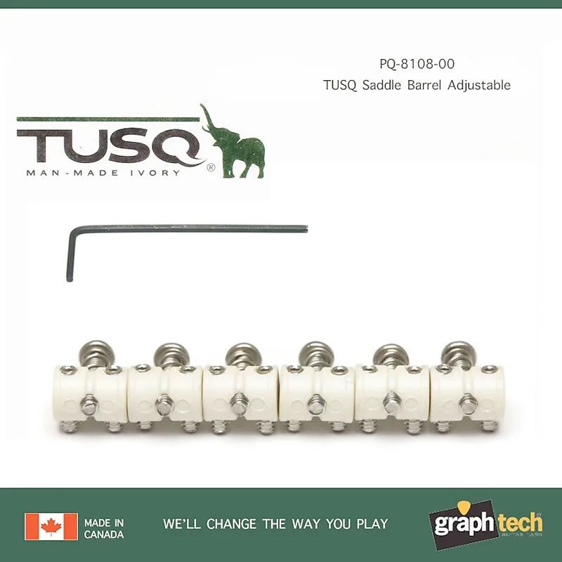 Silletto Basso Graph Tech Tusq PQ-1200-00 Nut Fessurato 41x8,8x4,6mm E - Foto 9