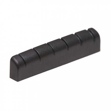 Black TUSQ XL slotted jumbo gibson LP - GRAPHTECH
