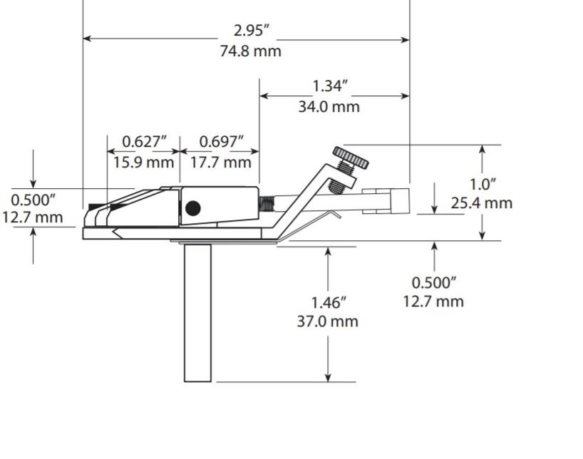SS Bridge LB63 Floyd Rose Style -CHROME - 4