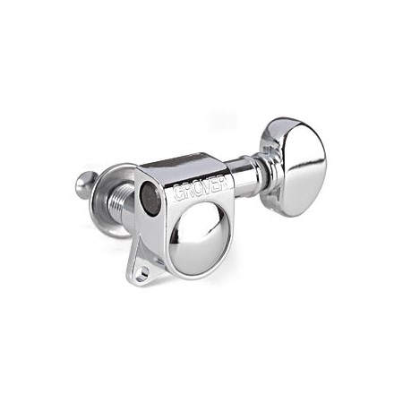 Grover 305C6 Mid-Size Rotomatics 6 in Line-Tek Sıra Elektro Gitar Burgu Takımı - Grover