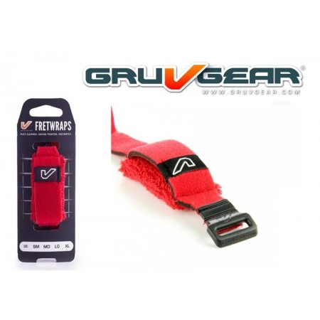 Gruv Gear - Gruv Gear Fretwrap FW-1PK-RED-LG Kırmızı - Large